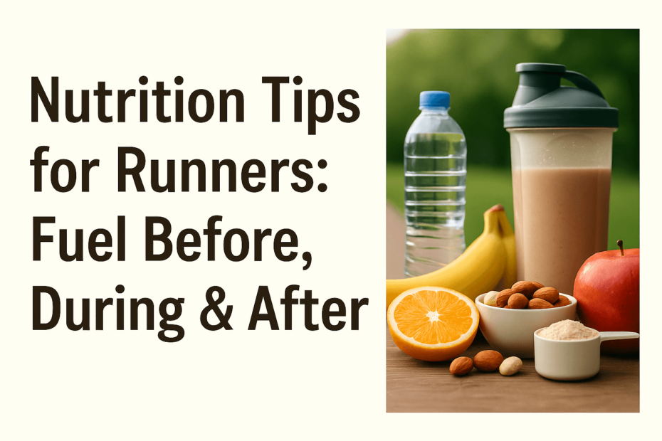 Nutrition Tips for Runners: Fuel Before, During & After